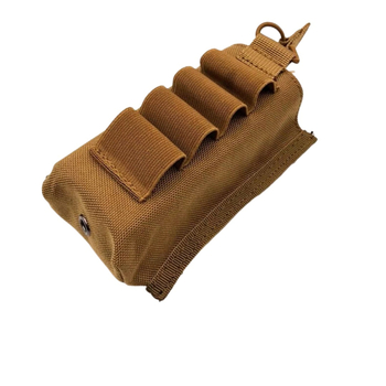 MOLLE поясна чанта за патрони – 4 места, 1000D найлон, унисекс, за външни спортове