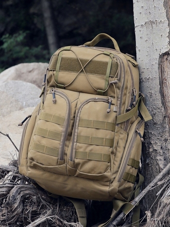 Тактическа планинска раница Gardenia 089 за outdoor спортове — водоустойчива, защита на гръб, Oxford материя, Nylon подплата, военен стил камуфляж