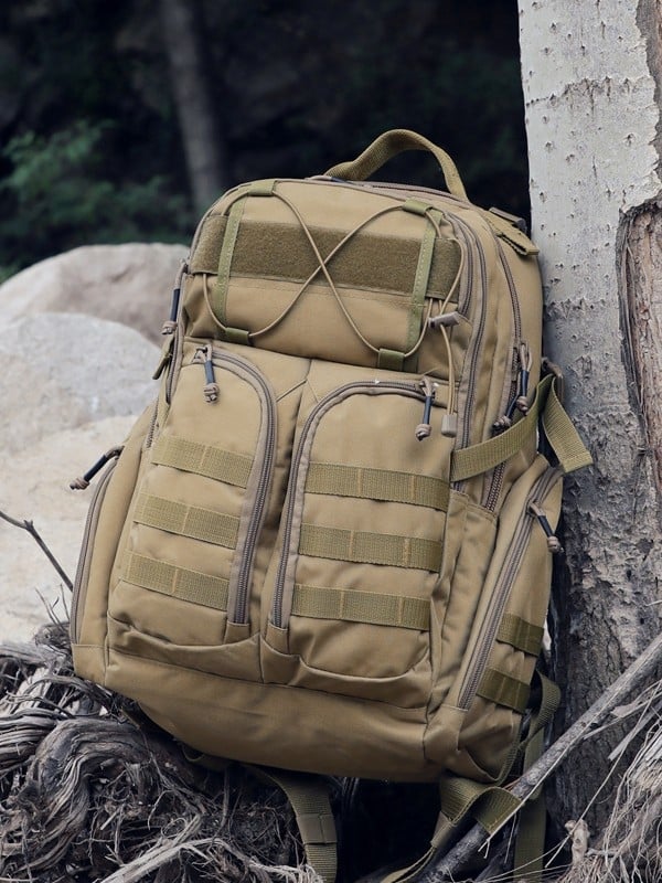 Тактическа планинска раница Gardenia 089 за outdoor спортове — водоустойчива, защита на гръб, Oxford материя, Nylon подплата, военен стил камуфляж