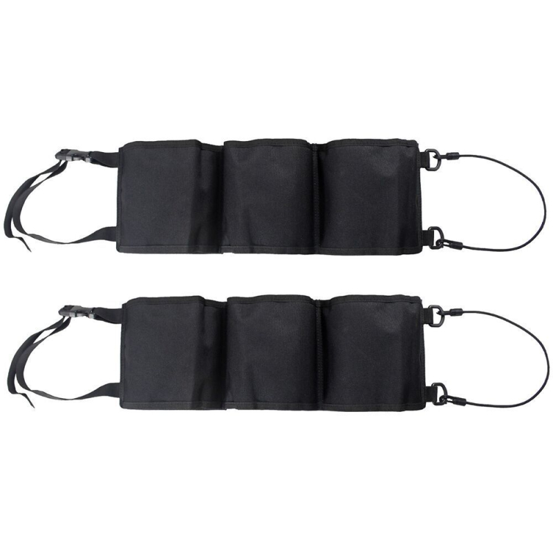 Чанта за задната част на автомобилното седло — тактически аксесоарна за спортове на открито, нейлон, модерен минимализъм, камуфляж/военен стил