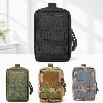 Nothing Тактическа Малка Чанта MOLLE за Дейности на Открито, Oxford плат, износоустойчива, унисекс