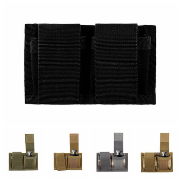 Τακτική τσάντα για ρεβόλβερ γρήγορη επαναφόρτιση — εξωτερική χρήση, αδιάβροχο ύφασμα 1000D, επένδυση από νάιλον, διαπνοή, υπερ-ελαφρύ, αντιβακτηριακή, εξωτερικό καμουφλάζ στρατιωτικό τσαντάκι