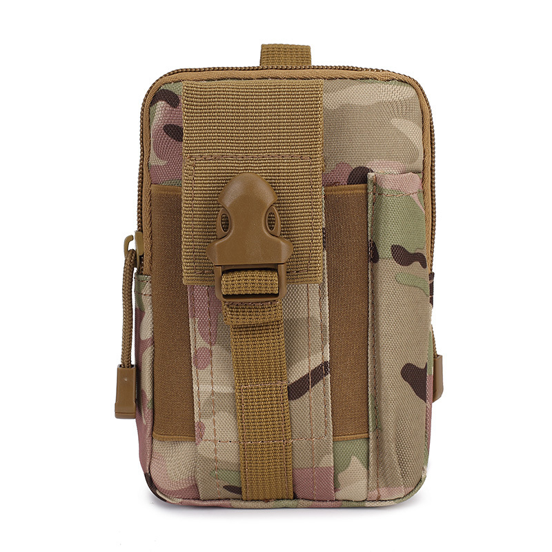 MOLLE maskirna taktika EDC torbica za pojas, vodootporna, lagana, unisex, MOLLE-kompatibilna za aktivnosti na otvorenom