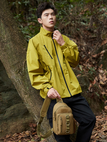 Muška taktička crossbody torba, vodootporna, Oxford platno, Mathaway, za aktivnosti na otvorenom