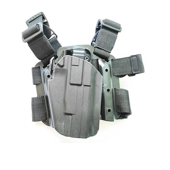 CQC plastično-čelični futrol P1, višenamjenski nosilac za struk, prsa i noge, brzo izvlacenje, kompatibilno s 92/92G/M92/1911/Glock