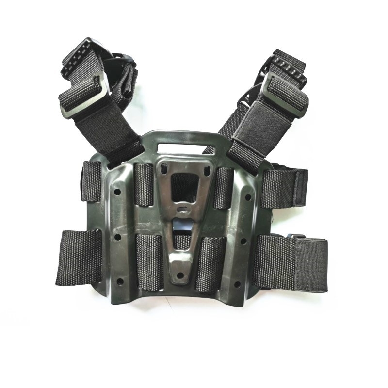CQC plastično-čelični futrol P1, višenamjenski nosilac za struk, prsa i noge, brzo izvlacenje, kompatibilno s 92/92G/M92/1911/Glock