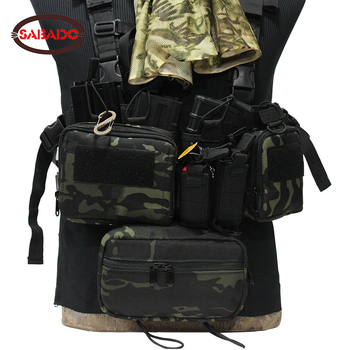 1000D vodootporna taktička torbica za pribor s MOLLE sustavom – kamuflaža, prozračna, otporna na habanje, za vanjske sportove