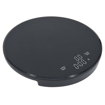 Електронна кухненска скала за еспресо с таймер, модел 321, капацитет 3 кг, електронно измерване, вградена презареждаща се батерия