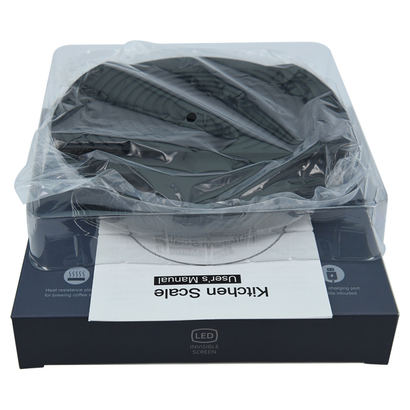 Електронна кухненска скала за еспресо с таймер, модел 321, капацитет 3 кг, електронно измерване, вградена презареждаща се батерия