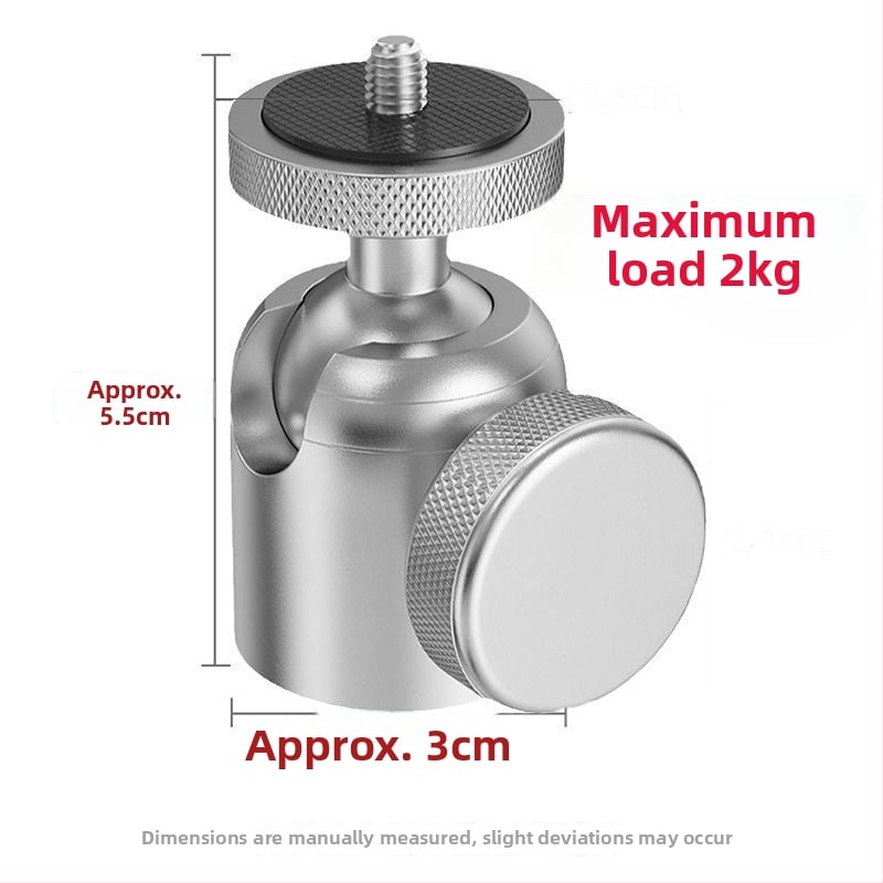 Οικουμενικός θήκη τηλεφώνου με γιμπάλ από κράμα αλουμινίου, προσαρμογέας ζωντανής μετάδοσης για προβολέα, νυχτερινό φως αλιείας και εξαρτήματα φωτογραφίας λέιζερ