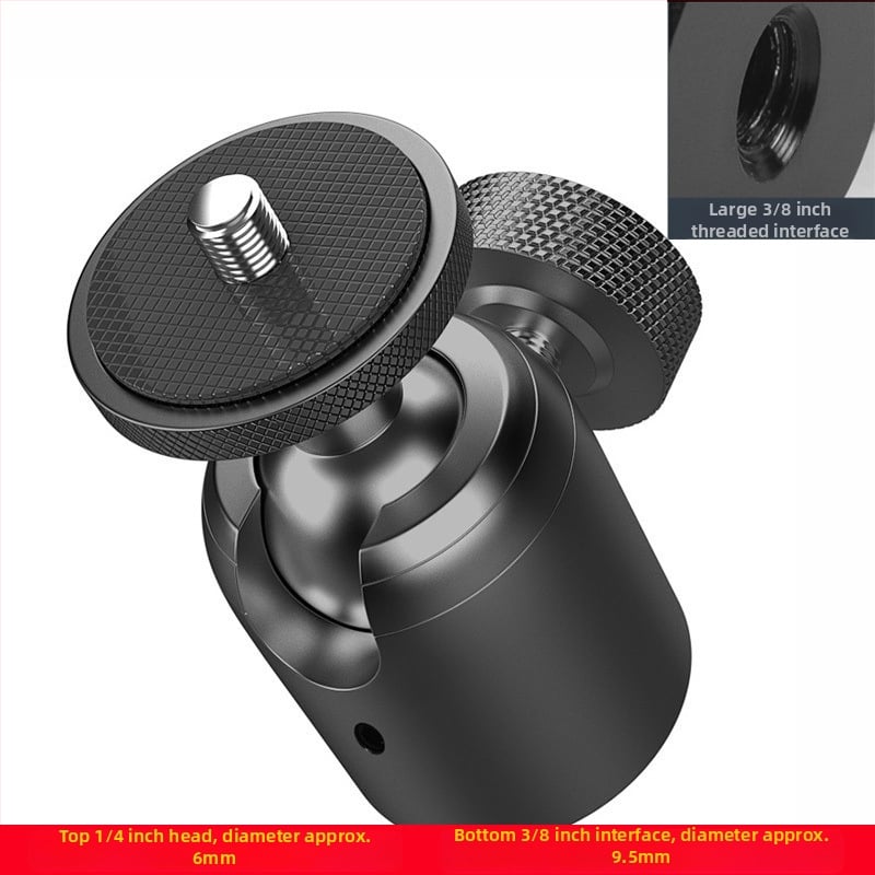 Οικουμενικός θήκη τηλεφώνου με γιμπάλ από κράμα αλουμινίου, προσαρμογέας ζωντανής μετάδοσης για προβολέα, νυχτερινό φως αλιείας και εξαρτήματα φωτογραφίας λέιζερ