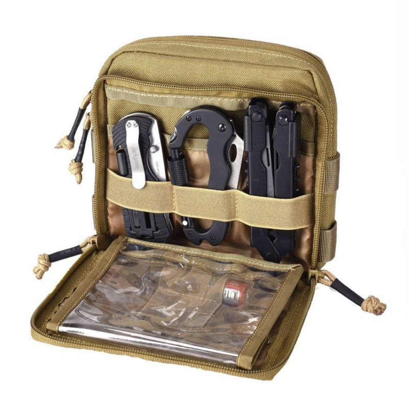 Višefunkcionalna taktička torba za skladištenje EDC alata, MOLLE Admin paket
