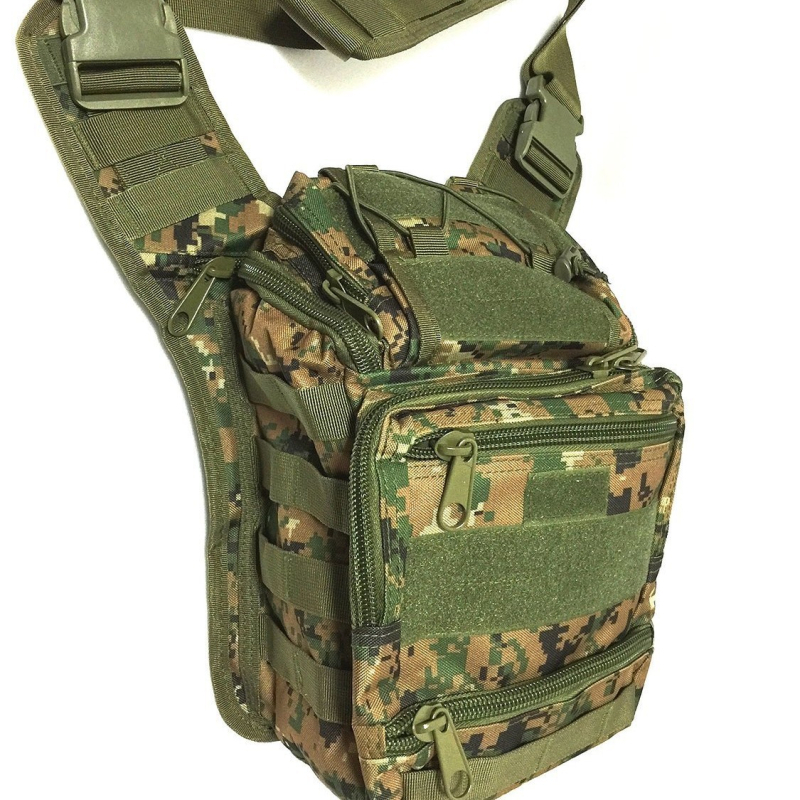 Ocarley vodootporna sedla torba, taktička crossbody torba za fotografiju i planinarenje, Oxford materijal, kamuflažni uzorak