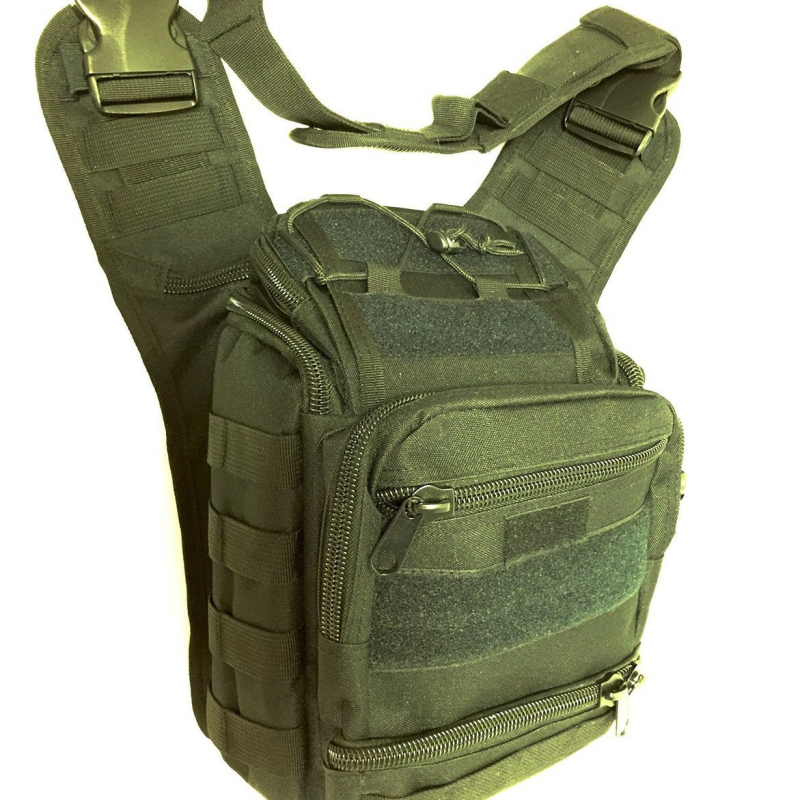 Ocarley vodootporna sedla torba, taktička crossbody torba za fotografiju i planinarenje, Oxford materijal, kamuflažni uzorak