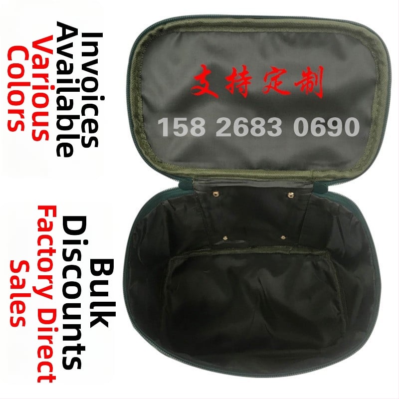 Καμουφλαρισμένο τσαντάκι περιποίησης και αποθήκευσης — Oxford ύφασμα, επένδυση νάιλον, στρατιωτικό στυλ, Unisex