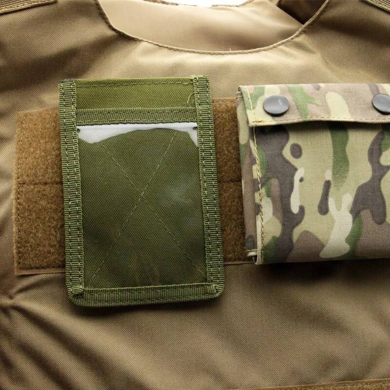 Taktička višefunkcionalna torbica za identifikacijske kartice na pojasu, poliester, unisex, stil slobodnog vremena