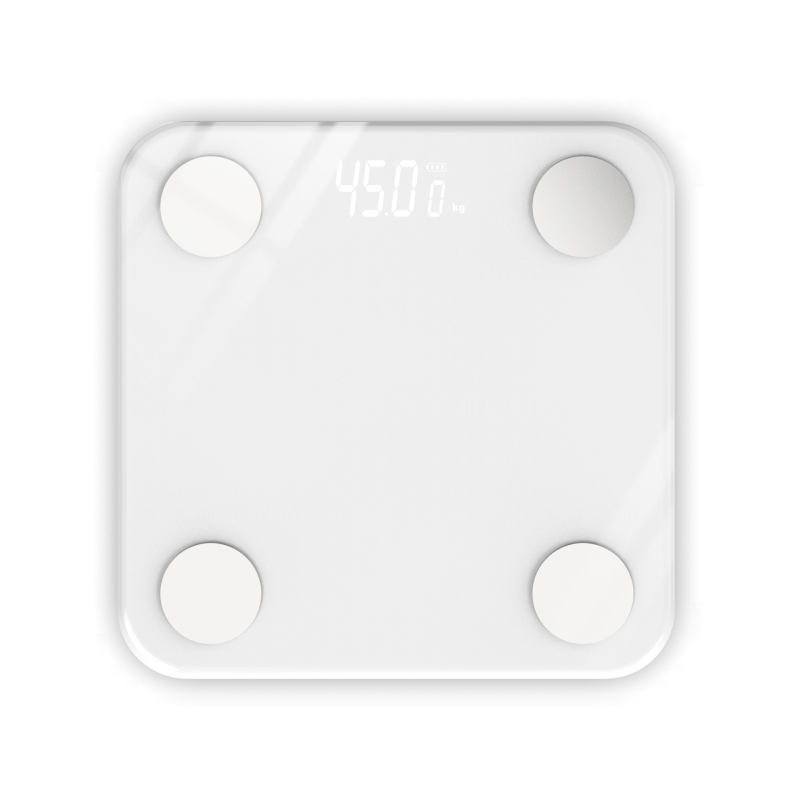 Bluetoothos testzsírmérő mérleg, 180 kg teherbírás, méri a testsúlyt, testzsírt, kalóriákat és nedvességet, USB töltés