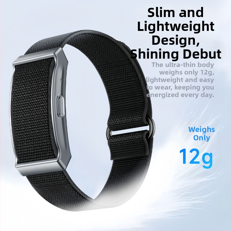 G69 spordikäevõru silikoonrihmaga (südame löögisageduse jälgimine, vere hapnikutaseme jälgimine, sammulugeja, une jälgimine, ujumis veekindlus)