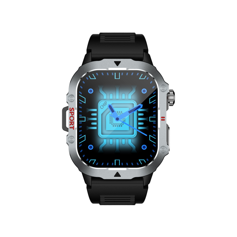 Smartwatch s praćenjem otkucaja srca, mjerenjem krvnog tlaka, zasićenost kisikom, praćenje sna, vodootporan