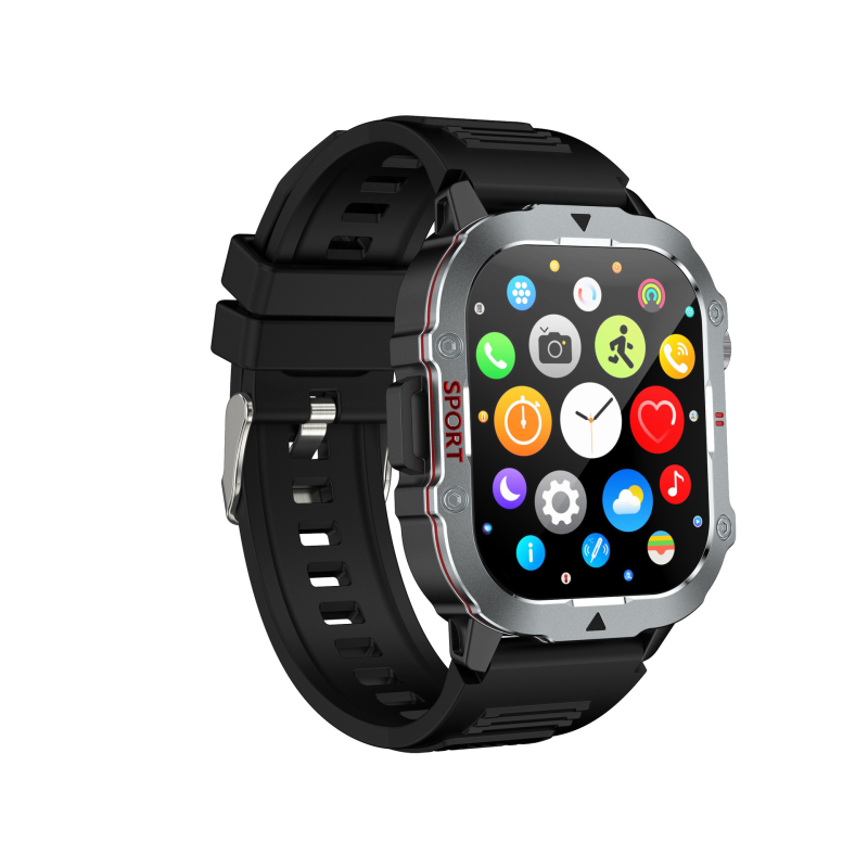 Smartwatch s praćenjem otkucaja srca, mjerenjem krvnog tlaka, zasićenost kisikom, praćenje sna, vodootporan