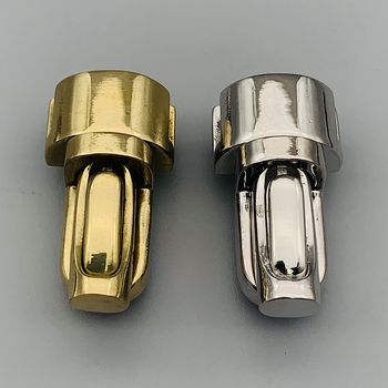 Brava od mesinga za prtljagu – Minimalistička serija DIY dodatak za kožne torbe, marka Broken copper