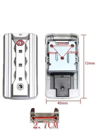 Brava za prtljagu — plastična, protiv krađe, pribor za prtljagu, zimsko izdanje 2021