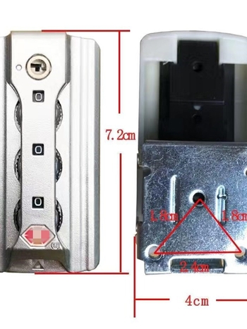 Brava za prtljagu — plastična, protiv krađe, pribor za prtljagu, zimsko izdanje 2021
