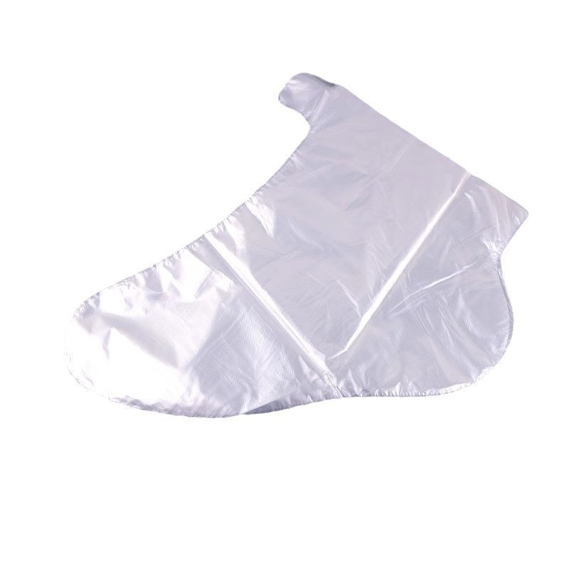 Еднократна прозрачна пластмасова покривка за крак за ваничка и терапия, водоустойчива; материал: пластмаса; модел: прозрачен; годност: 2 години; приложение: универсално