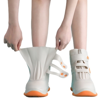 Унисекс силиконови водоустойчиви протектори за обувки, марка Rain Yi Si, персонализируеми, отпечатано лого, прост стил