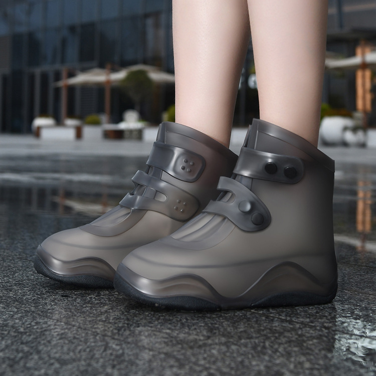 Унисекс силиконови водоустойчиви протектори за обувки, марка Rain Yi Si, персонализируеми, отпечатано лого, прост стил