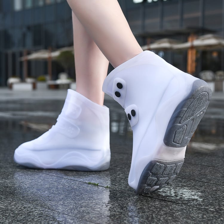 Унисекс силиконови водоустойчиви протектори за обувки, марка Rain Yi Si, персонализируеми, отпечатано лого, прост стил