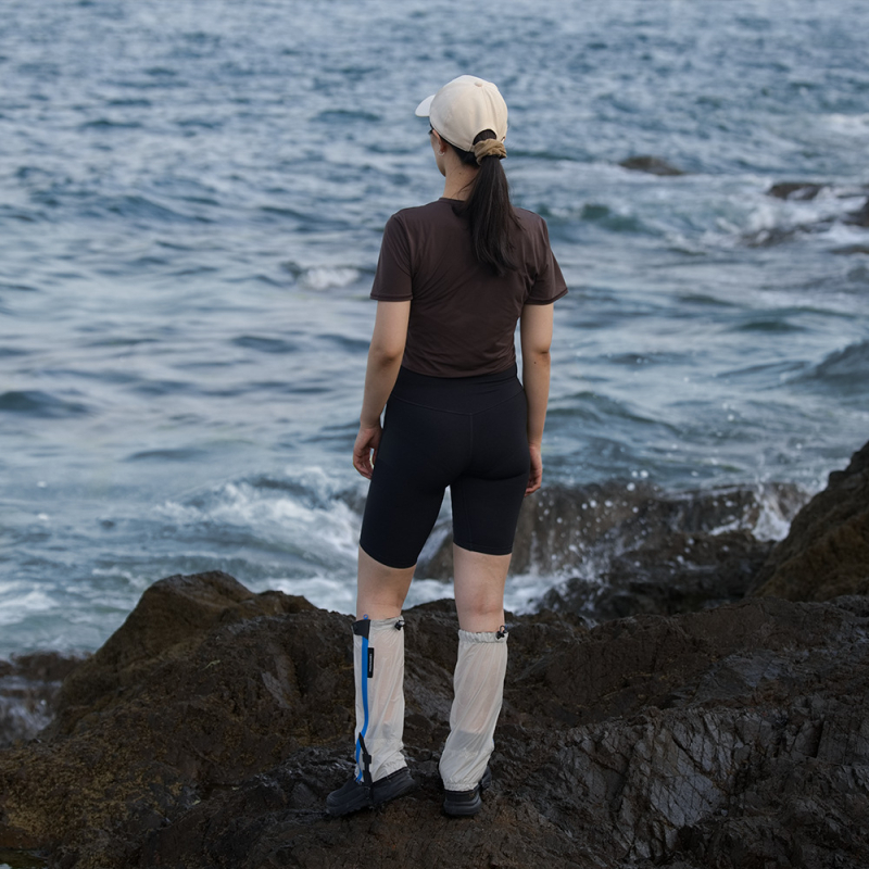 Ultra lagani dugi planinski gaiters za hodanje – prozračni zaštitnici potkoljenice za outdoor planinarenje, trail running i ribolov; otpornost na snijeg i pijesak