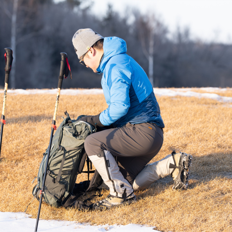 Ultra lagani dugi planinski gaiters za hodanje – prozračni zaštitnici potkoljenice za outdoor planinarenje, trail running i ribolov; otpornost na snijeg i pijesak