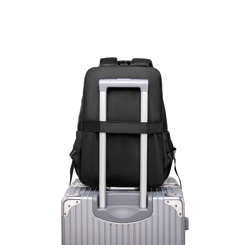 Muški gradski ruksak od poliestera, prozračan, vodootporan, otporan na habanje, 20–35L, ergonomsko rasterećenje tereta, za putovanja i posao