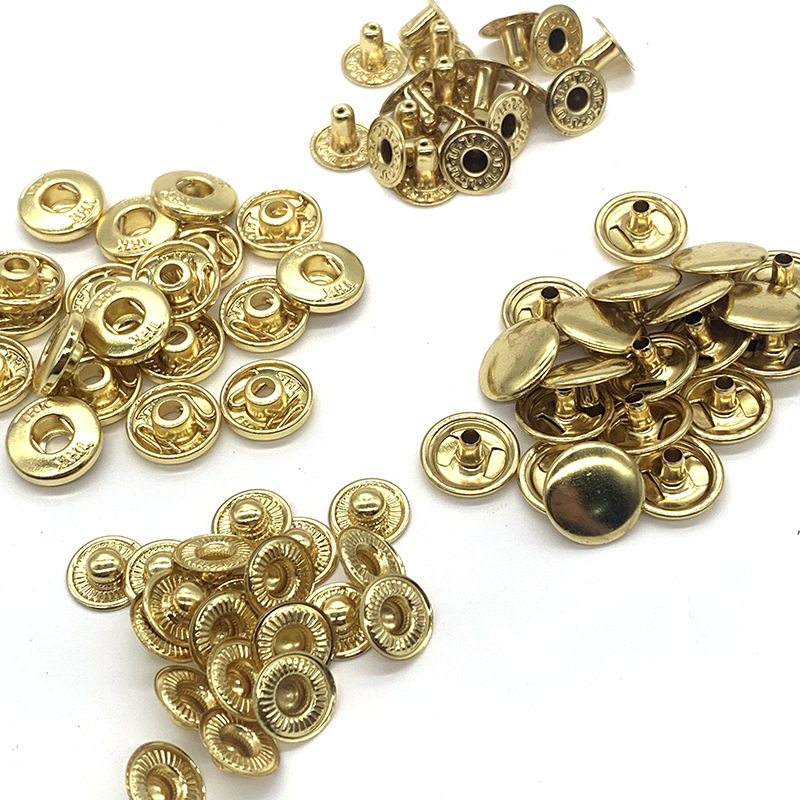 Bakreni snap gumb za prtljagu, model 633, dodatak za prtljagu, japanskog stila