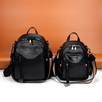 MOOKEVE Ženski mini ruksak – korejski stil, PU koža, ulični trend, vodootporan, zatvarač
