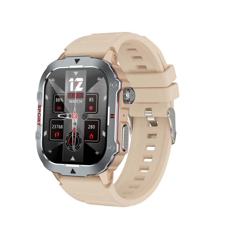 Muški pametni sat s praćenjem otkucaja srca, krvnog tlaka, zasićenosti kisikom u krvi, praćenjem sna i Bluetooth pozivima