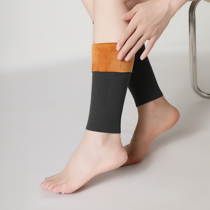 Protecții pentru gambă, cu căptușeală fleece – unisex, pentru alergare, ciclism, fitness și dans