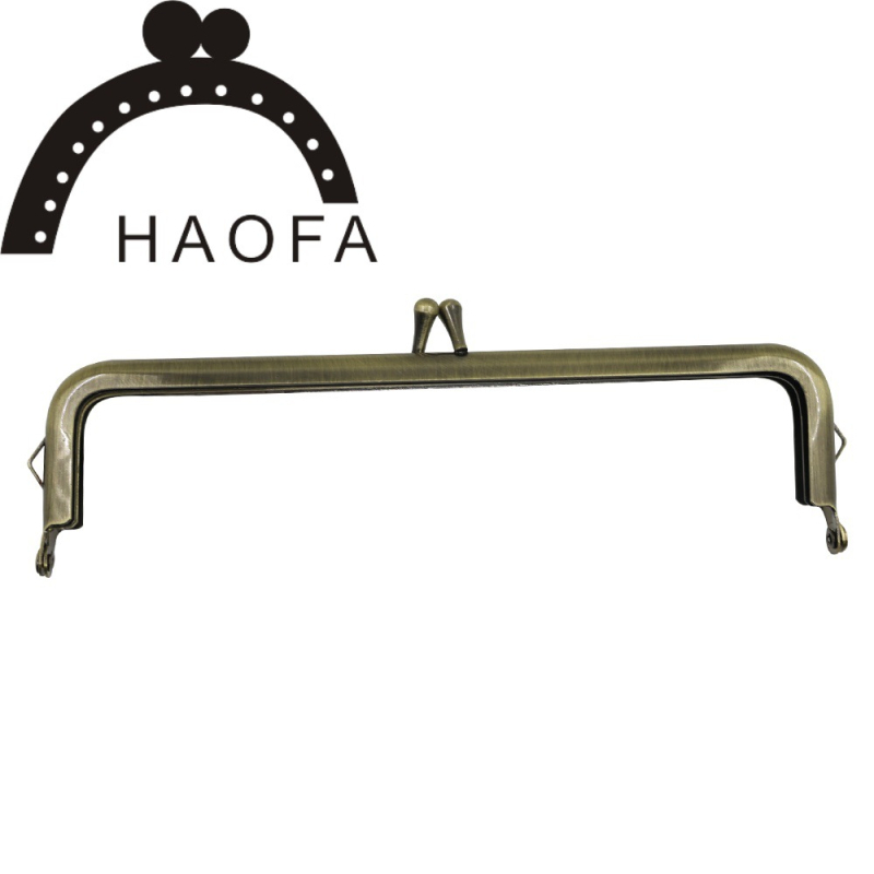 Okvir za torbu sa kvadratnom kapom glavom, željezo, Yiwu Haofa Hardware Factory, proljeće 2025 stil