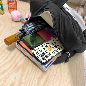 Ruksak s uzorkom jajeta i slatkim dizajnom, denim vanjske tkanine, naramenice s zračnim jastučićem, podstava od Oxford materijala, za učenike osnovne škole