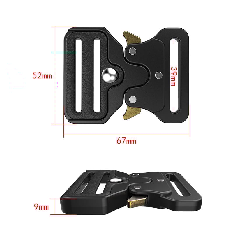 Τακτική μεταλλική αγκράφα ζώνης Cobra, μάρκα Elapid Cobra, κράμα ψευδαργύρου, αδιάβροχη, επίστρωση βαφής φούρνου