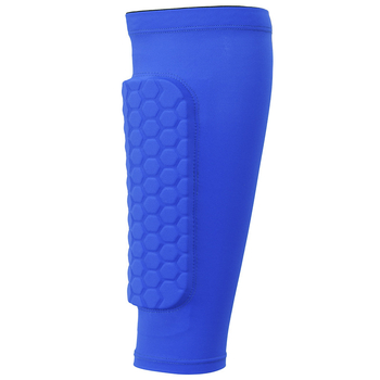 Zaštita listova za nogomet i trčanje — legging zaštita s protuzvučnom tibijskom pločom, Spandex+eva