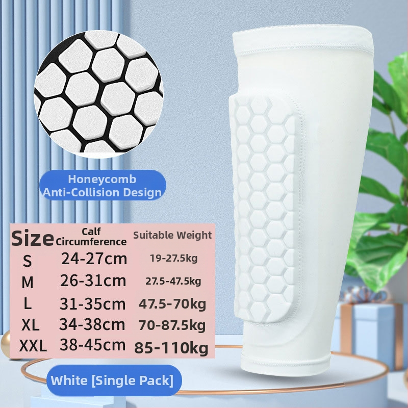 Zaštita listova za nogomet i trčanje — legging zaštita s protuzvučnom tibijskom pločom, Spandex+eva