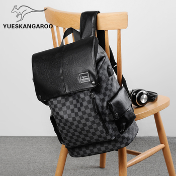 Muški ruksak za prijenosno računalo, PVC, vodootporan, protiv krađe, zapremina 36–55 L, kompatibilan s 15,6 inčnim prijenosnikom, brend Yuesen Kangaroo