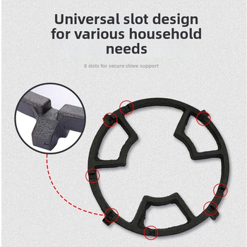 Gaasipliidi pottide hoidja – universaalne nelja- ja viiekäelise kujundusega – Chang Tong, 2022 väljaanne