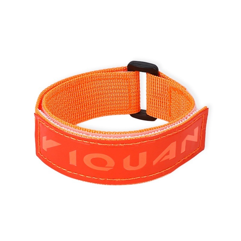 Велосипедни ленти за крак с връзващи ленти, за пътни и планински велосипеди, PVC + найлон, модел 04BL0011, отразителни за нощно каране