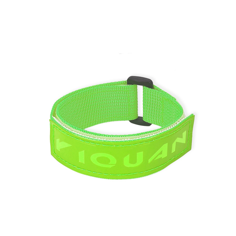 Велосипедни ленти за крак с връзващи ленти, за пътни и планински велосипеди, PVC + найлон, модел 04BL0011, отразителни за нощно каране