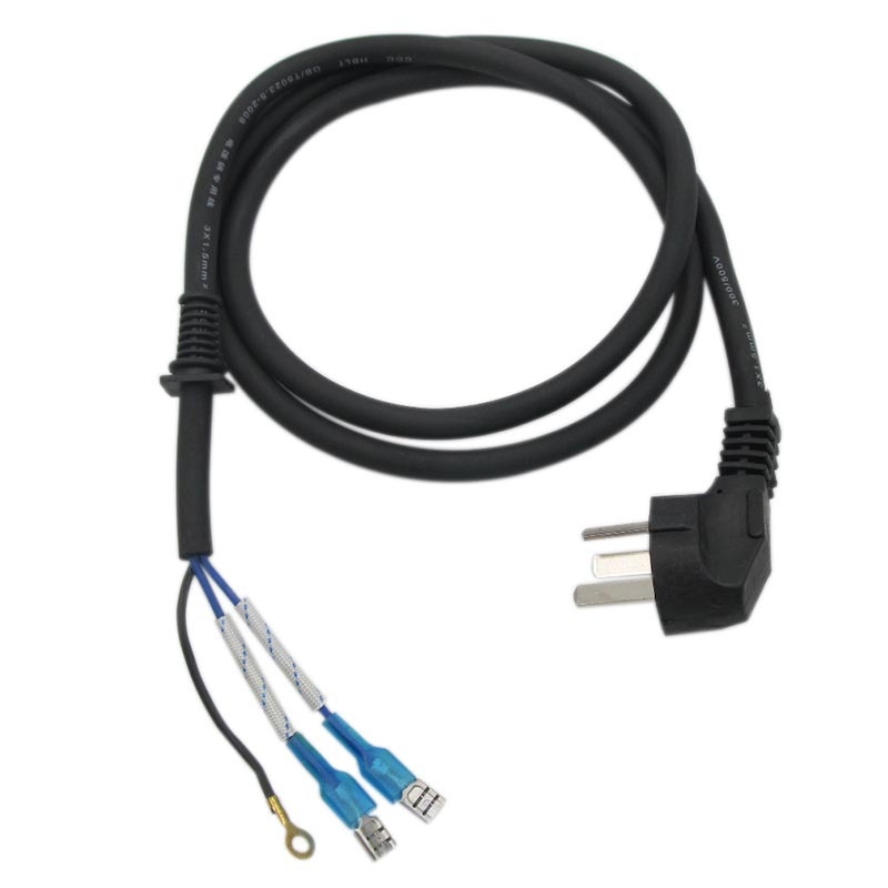 Захранващ кабел за електрически тиган за торти с индукционна печка — чист меден проводник, дебел кабел, висока мощност, универсална съвместимост