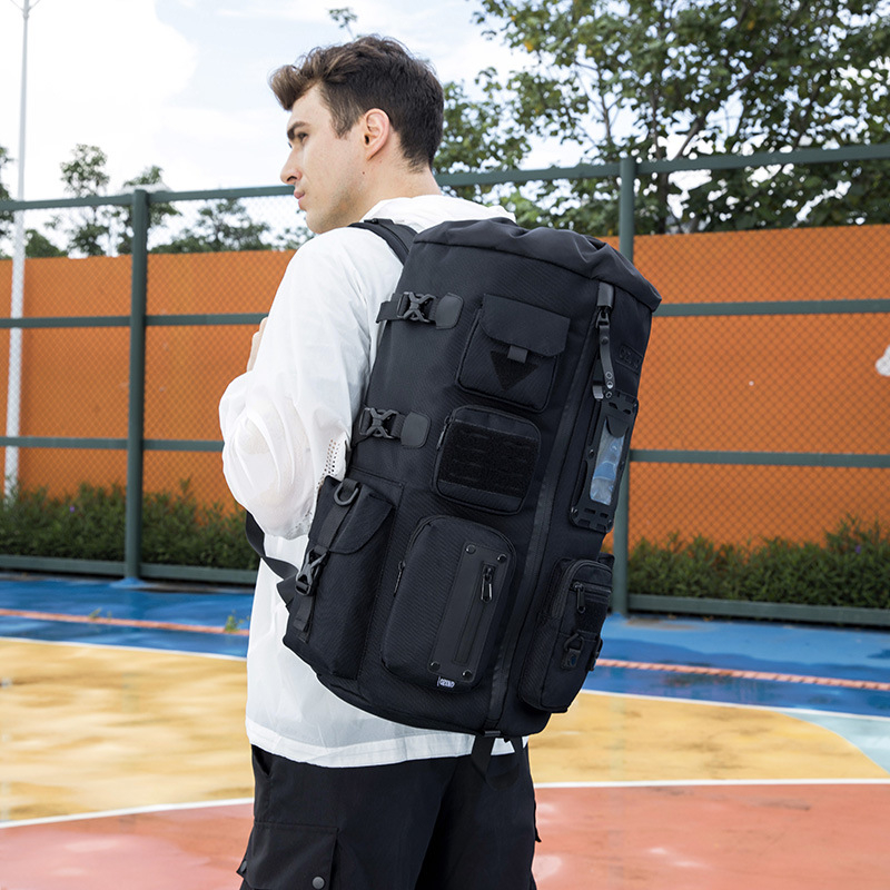 Ruksak u košarkaškom stilu za outdoor, 20–35L, vodootporan Oxford platno, otporan na habanje, ublažavanje opterećenja, zakrivljene naramenice