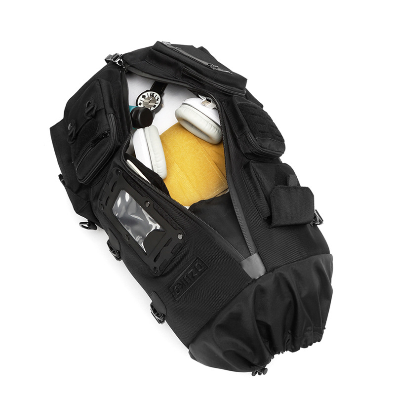 Ruksak u košarkaškom stilu za outdoor, 20–35L, vodootporan Oxford platno, otporan na habanje, ublažavanje opterećenja, zakrivljene naramenice